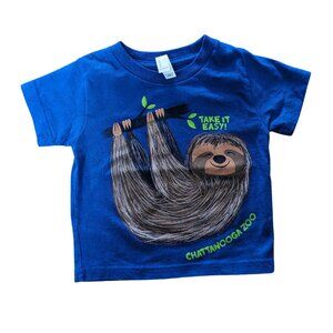 Chattanooga Zoo Sloth Size 2T T-Shirt